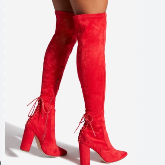 Cristal Thigh High Stretch Boot - Picture 3 of 9